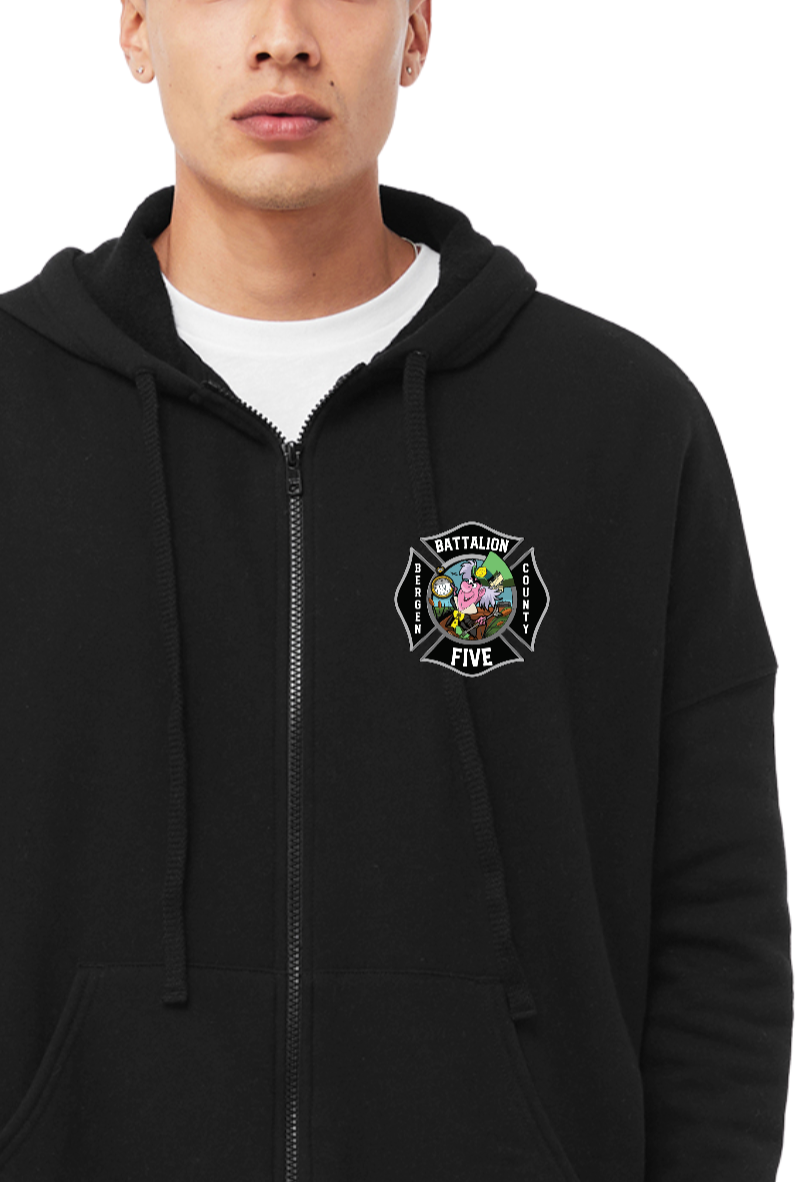 Battalion 5 Zip Up Hoodie