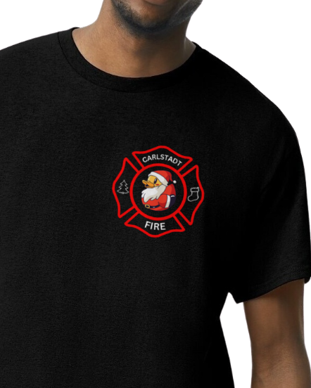 Carlstadt Fire Department Gildan Santa Tee