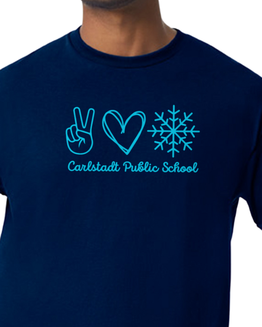 Peace, Love, Snowflake CPS Gildan Tee